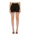Msgm Layered-design Shorts In Black