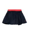 Shop Msgm Layer-detailed Mini Skirt In Black