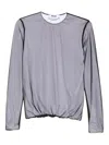 Msgm Layered Top In Black