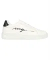 Msgm Leather Low-top Sneakers In Multi