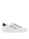 MSGM LEATHER SNEAKERS
