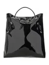 MSGM MSGM LEATHER TOTE BAG