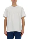 Msgm Logo-print Cotton T-shirt In White