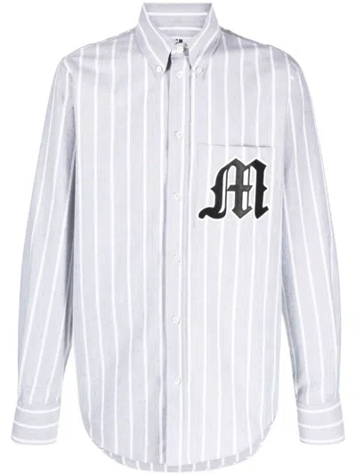 Msgm Hemd  Herren Farbe Grau In Grey