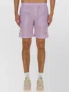 Msgm Logo Back Pocket Shorts