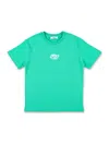 Msgm Logo-print T-shirt In Green