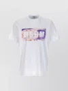 Msgm 'logo Box Camo' T-shirt