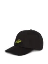 Msgm Logo Cap In Black