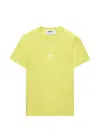 Msgm Logo-detail T-shirt In Green