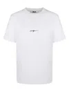 Msgm Logo-detail T-shirt In White