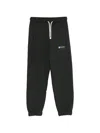 Msgm Logo-detail Track Pants In Black
