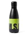 Msgm Logo-embellished Water Bottle In Black