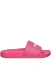 Msgm 15mm Rubber Pool Slide Sandals In Pink