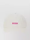Msgm Logo Embroidered Baseball Cap