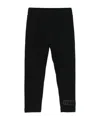 Shop Msgm Logo-embroidered Leggings