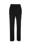 MSGM LOGO FITTED TROUSERS