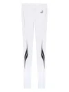 Msgm Logo Graphic Leggins In White