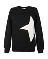 Msgm Logo Hoodie In Black