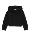 Msgm Logo-patch Cable-knit Jumper In Black