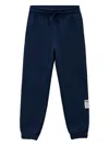 Msgm Drawstring Sweatpants In Blue