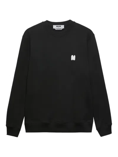 Msgm Sweatshirt Mit Logo-patch