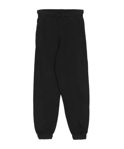 Msgm Logo-patch Track Pants In Black