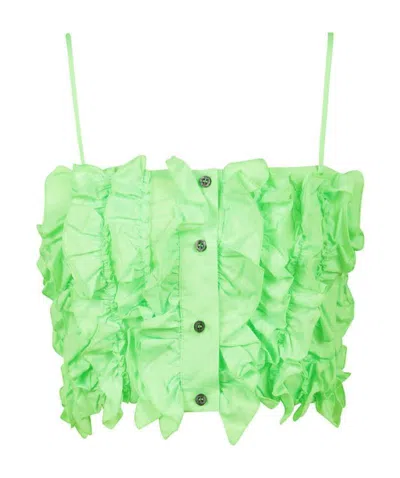 MSGM LOGO PLEATED SLING