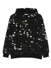 Msgm Logo-print Cotton Hoodie In Black