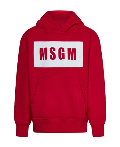 Msgm Sweatshirt In Fucsia