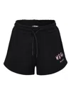Msgm Drawstring Shorts In Black