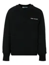 Msgm Logo-print Cotton Sweatshirt In Black