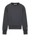 Msgm Logo-print Cotton Sweatshirt In Black