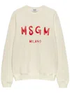 Msgm Sweater  Men Color Beige In Neutrals