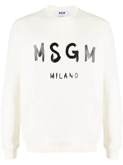 MSGM LOGO印花棉卫衣