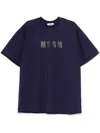 Msgm Logo-print Cotton T-shirt Clothing