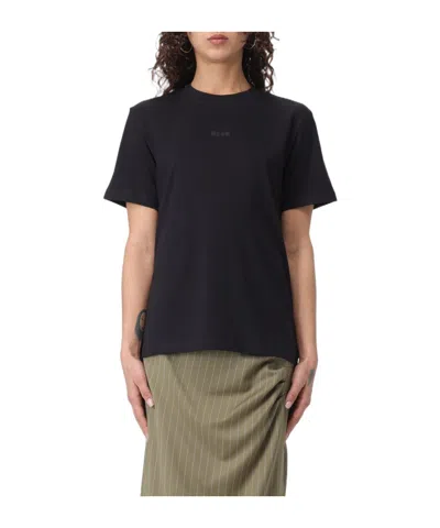 Msgm Logo-print Cotton T-shirt