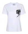 Msgm T-shirts And Polos White In White