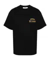Msgm Logo-print Cotton T-shirt In Black