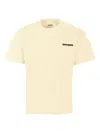 Msgm Logo-print Cotton T-shirt In Neutral