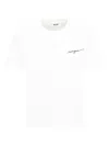 Msgm Logo-print Cotton T-shirt In White