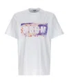 Msgm Logo-print Cotton T-shirt In White