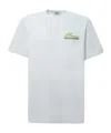 Msgm Logo Print Cotton T-shirt In White