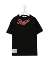 Msgm Logo-print Detail T-shirt In Black