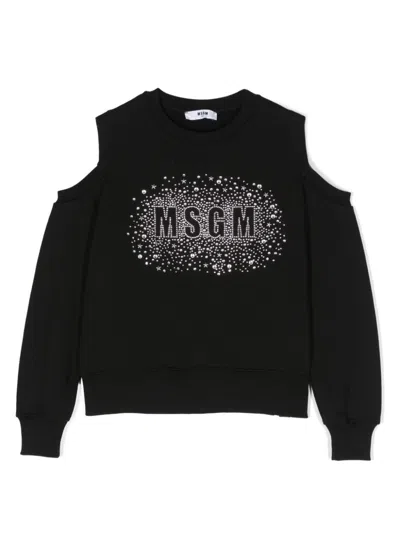 Msgm Kids' F3msjgsw137093 110 Black