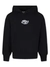 Msgm Logo-print Hoodie In 黑色