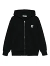 Msgm Logo-print Hoodie In Black