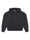 Msgm Logo-print Hoodie In Black