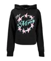 Msgm Logo-print Hoodie In Black