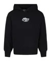 Msgm Logo-print Hoodie In Black