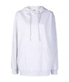Msgm Logo-print Hoodie In White